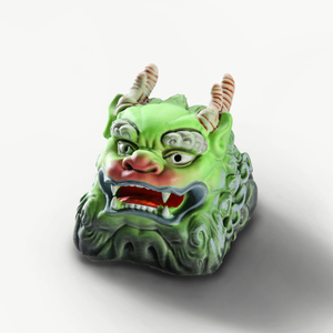 คีย์แคปอนิเมะลึกลับ, คีย์แคปงานฝีมือแบบกำหนดเอง, คีย์แคปอนิเมะน่ารัก, คีย์แคปสีเขียว, ชุดคีย์แคป, คีย์แคปเรซิ่น - Product Image 5