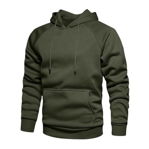 Sudadera con Capucha de Forro Polar para Hombre, Diseño Personalizado OEM, con Cierre, 100% Algodón, Logotipo Personalizado, Patrón Sólido - Product Image 4