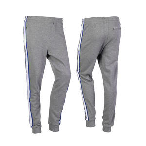 Custom Men Side Stripe Jogger Sweatpants Casual Gym Track Trousers Elastic Waist OEM Wholesale - Product Image 5