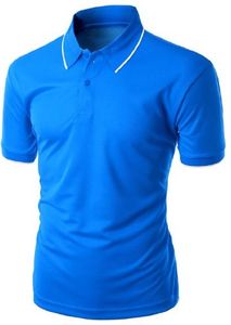 เสื้อโปโลผู้ชายผ้าฝ้ายแขนสั้นทรงปกติ คุณภาพดี รับผลิตตามแบบ OEM พร้อมสกรีนโลโก้และปรับขนาดได้ - Product Image 5