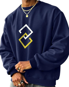 Sudadera de Felpa Gruesa de Alta Calidad, 450 GSM, 100% Algodón, para Hombre, con Logotipo Personalizado, Opción de Múltiples Colores, Estampado Gráfico, MOQ Bajo - Product Image 1