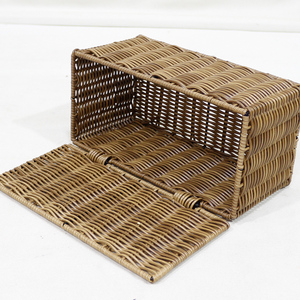 Sac à main pliable multifonction en paille tressée Artex Dong Thap Factory, paniers en jonc de mer, artisanat en jacinthe d'eau fait à la main, Vietnam - Product Image 6