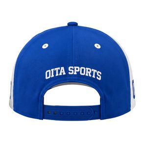 Royal Blue White Sporty Baseball Cap Adjustable Snapback Embroidered Logo Breathable <b>Waterproof</b> 100% Cotton Custom Team <b>Hat</b> for - Product Image 2