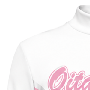 Maillot de cheerleading sublimé rose et blanc à manches longues – Tenue de sport d'équipe pour entraînement, performance athlétique, compétition et match - Product Image 5