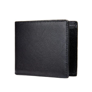 RAHRAJ ENTERPRISES Cartera Bifold de Cuero Negra para Hombre, Tarjetero Delgado, Diseño Abierto, Modelo Re-mw-030, 50 Unidades, Pakistán, 7 Días - Product Image 3