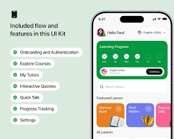Application mobile d'apprentissage des langues Wise Hustlers pour MAC, apprenez de nouveaux langages, cours interactifs, quiz, suivi des progrès - Product Image 2