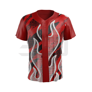 Camisetas de Béisbol de Poliéster 100% de Secado Rápido y Absorción de Humedad, Nombres de Equipo Personalizados para Adultos Unisex, Mejor Rendimiento, JAMEZ SPORTS - Product Image 4