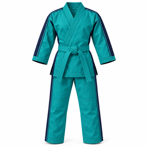 Uniforme de Karate para Adultos, Poliéster/Algodón, Duradero, de Secado Rápido, 280g, Logotipo Personalizado al por Mayor, Gi Ligero para Jiu-Jitsu/Judo - Product Image 5