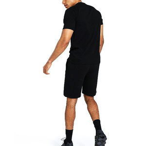 Fournisseur de tenues d'été en coton tricoté pour hommes, ensemble d'été élégant pour hommes, vêtements deux pièces, ensemble de sport d'été à séchage rapide pour hommes, vente en gros - Product Image 2