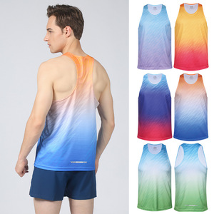 Custom Men's Tank Top Quick Dry Sublimation UPF 50+ UV Protection Fitness Sportswear Manufacturer - Product Image 6