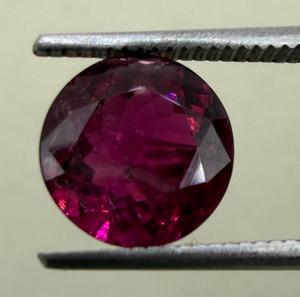 Turmalina Natural, Piedra Suelta, Genuina, Rosa, Corte Brillante Redondo, para Joyería, Anillo, Colgante, Regalo para Coleccionistas, Gema Rara, Redonda, 1.88ct - Product Image 1