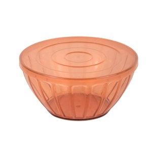 Bol à salade rond moyen en PP avec couvercle Conception flexible durable et résistante aux fuites pour le stockage quotidien des aliments-Repas Fruits Snacks Restes - Product Image 5