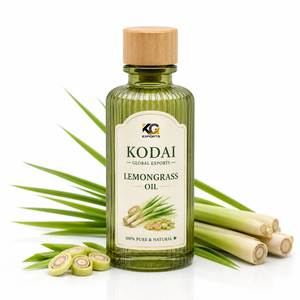 Aceite Esencial de Limoncillo de Tamil Nadu 100% Puro y Natural de Primera Calidad, Destilado al Vapor, para Aromaterapia y Cuidado Facial, Kodai Global Export - Product Image 1