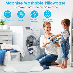 Cuscino Ortopedico in Memory Foam con Fodera Rinfrescante Lavabile in Lavatrice, Supporto per il Collo per Chi Dorme su Fianco, Schiena o Stomaco - Product Image 6