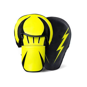 Guantes de Entrenamiento de Alta Calidad, 100% Cuero Genuino, para Boxeo, Muay Thai, Kickboxing, con Cierre de Gancho y Bucle, Equipo de Artes Marciales - Product Image 2
