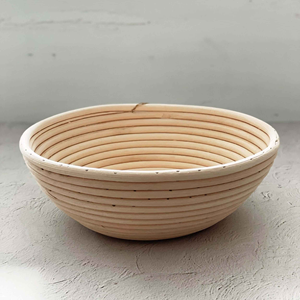 Wholesaler <b>Cheap</b> Price Round Rattan Banneton Natural High Quality Rattan Bread Proofing <b>Basket</b> Banneton Made by KingCraftViet - Product Image 1