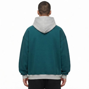 Sweat-shirts à capuche pour hommes, look moderne, en coton lourd, pour un style streetwear décontracté et un usage quotidien. - Product Image 2