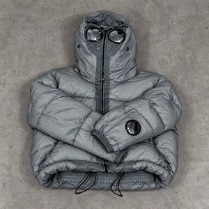 Wholesale Men's Goggle Style Quilted Winter Puffer Jacket with Side <b>Zipper</b> Pockets <b>Fleece</b> 100% Polyester Fiber Filling - Product Image 6