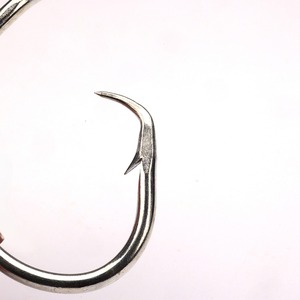 [Yooseung Industrial] Tuna Circle <b>Hook</b> Heavy Duty Forged Stainless Steel Offset Barbed Saltwater Big <b>Game</b> Fishing <b>Hook</b> - Product Image 2