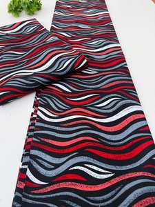 Tela Africana Premium con Estampado de Cera, 100% Algodón, Multicolor Brillante, para Confección de Ropa a Medida, Mozambique - Product Image 3