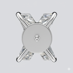 หยูอิง โฮลเซลล์ ขายส่งเพชร IGI Certificate VVS Lab Diamond Alphabet X Cut ขนาด 0.1~5.0 กะรัต เพชรหลวม CVD HPHT - Product Image 3