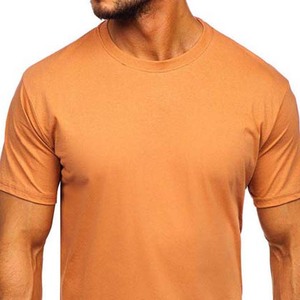 T-shirts noirs personnalisés pour hommes, manches courtes, col rond, coton peigné, logo brodé sur le devant, impression sérigraphique, style formel - Product Image 6