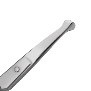 Baby Nail Safety Scissors 3.5 Inch Curved Rounded Tips Stainless Steel Infant Nail Scissors Polished Finish Safe Grooming Tool - Product Image 4