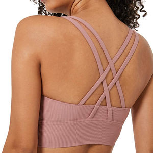 Meilleur soutien-gorge de sport coloré pour femme, vêtement de sport, soutien-gorge de sport en Spandex et Polyester, respirant, style unique, lavable, soutien-gorge authentique pour femme - Product Image 4