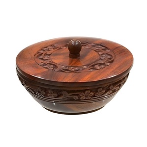 Wooden Chapati <b>Box</b> <b>Decorative</b> Household Essential Designed to Support Smooth Mealtime Service and Stylish Presentation - Product Image 2