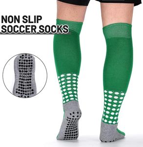 Anti Slip <b>Grip</b> Soccer <b>Socks</b> Breathable Crew Athletic <b>Socks</b> Custom Logo Sports <b>Socks</b> for Men Teens - Product Image 2