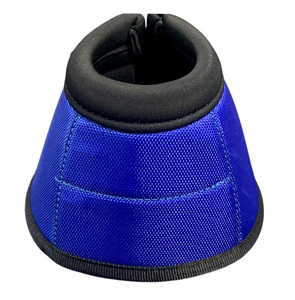 Protège-ventres équestres de qualité supérieure en nylon 1680 Denier, confortables, avec double protection antichoc en néoprène et double fermeture Velcro pour un enfilage/défilage rapide - Product Image 4