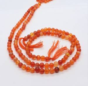 ลูกปัดคาร์เนเลียนธรรมชาติทรงกลมเรียบ ขนาด 5-5.5 มม. สีส้ม ลูกปัดพลอยคาร์เนเลียน 12 นิ้ว ลูกปัดกลมคาร์เนเลียนสำหรับทำเครื่องประดับ - Product Image 4