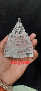 Sculpture de Shree Yantra sculptée à la main, grande taille, en pierres précieuses de haute qualité, pour la guérison, le Reiki et la méditation (vente en gros) - Product Image 6