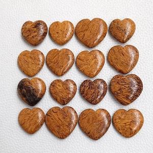 Cristal de Jaspe Natural en Forma de Corazón, Jaspe Caligrafiado Pulido, Piedra Curativa para Reiki, Meditación, Decoración Energética, Venta al Por Mayor - Product Image 2