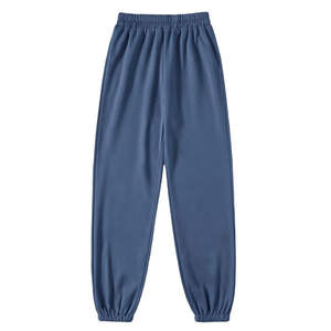 Pantalones Casuales de Otoño 2026, Pantalones Rectos de Estilo Urbano, Cintura Elástica, Lona, Pierna Plana, Anti-Pilling, Transpirables, para Mujer - Product Image 1
