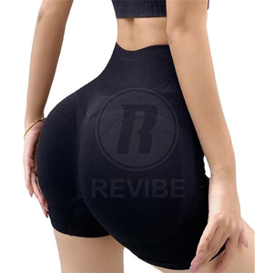 Comfortable High Quality Solid Front Logo Yoga Short Sets Breathable Elastic Waist 2-Piece Summer Collection - Product Image 5
