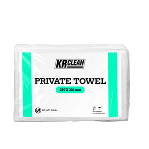 Lingettes sèches non tissées blanches Krclean XK5 du fabricant vietnamien, en sachet individuel, fournitures de nettoyage, 50/80 feuilles, format OEM - Product Image 1