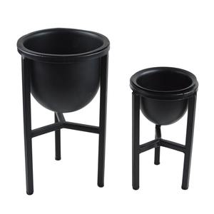 Jardinière en métal élégante avec support robuste pour embellir les salons, les bureaux et les balcons aux meilleurs prix en provenance d'Inde - Product Image 3