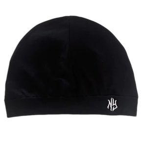 Bonnet tricoté unisexe pour sports de plein air, style tendance avec broderie de marque, idéal pour le cyclisme, le vélo, le jogging - Style Image - Product Image 4