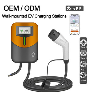 ZSWINNER ST-E309 7kW/11kW/22kW Station de recharge murale pour véhicules électriques Type 2 Contrôle intelligent par application Recharge rapide en extérieur Nouveau - Product Image 3