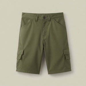 Pantalones Cortos Cargo de Poliéster para Hombre al por Mayor, Pantalones Cortos Utilitarios para Pesca y Senderismo al Aire Libre con Bolsillos con Solapa - Product Image 1