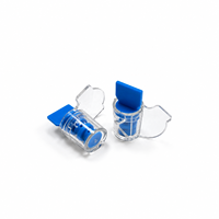 Sceau de compteur en plastique numéroté haute sécurité YSD avec numéro de série et fil d'acier pour boîtes d'utilité publique et armoires électriques