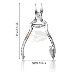 Coupe-ongles robuste en acier inoxydable pour podiatres, pour ongles incarnés épais et ongles des doigts, à large ouverture de mâchoire, professionnel, pour bébés - Product Image 6