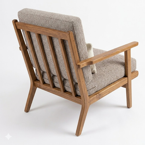 Furniture <b>Sofa</b> <b>Beds</b> Size 94X68X86 Solid Teak Wood Frame With Soft Foam Seat And Backrest Suitable For Various Concepts - Product Image 2