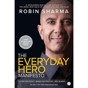 Le Manifeste des héros ordinaires par l'auteur Robin Sharma, livre broché personnalisé, impression de couverture souple - Product Image 2