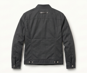 Chaqueta de Mezclilla Ligera para Hombre – Chaqueta Casual Color Gris Ceniza para Uso Diario - Product Image 2