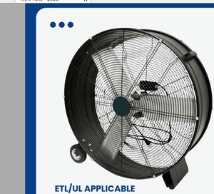 พัดลมติดผนังอุตสาหกรรมแบบแกนหมุนสำหรับงานหนัก ยี่ห้อ GAPIDF000 ผลิตในเวียดนาม สำหรับการระบายอากาศเชิงพาณิชย์ - Product Image 6