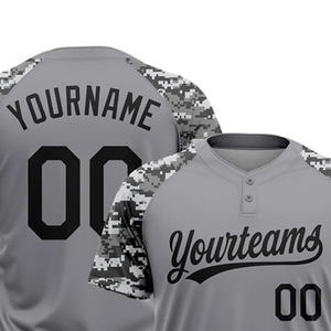 Maillot de baseball rouge unisexe pour adulte, imprimé 'Birthday 5', à manches courtes, en polyester, coupe classique, boutonné sur le devant, respirant, personnalisable pour équipe - Product Image 6