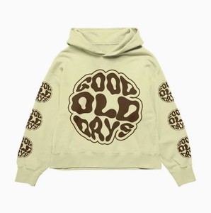 Good <b>Old</b> Days Graphic <b>Hoodie</b> Unisex Blue Pullover <b>Sweatshirt</b> Casual Long Sleeve Hooded Top Winter French Terry 100% Cotton - Product Image 5