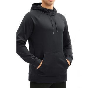 Wholesale 380gsm -hoodie Men's 100%cotton Blank <b>Thick</b> French Terry Luxury Quality Heavy Weight Oversized Hoodies - Product Image 2